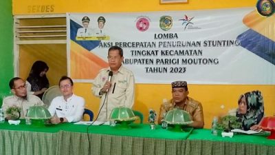 Wabup Parimo Evaluasi Kinerja Penurunan Stunting di Tiap Kecamatan