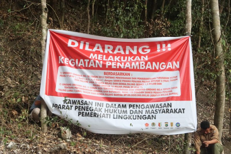 Pemda Sigi menutup aktivitas pertambangan emas ilegal di Desa Sidondo I, Kecamatan Sigi Biromaru. Foto: istimewa
