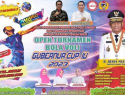 Poster Turnamen Bola Voli Gubernur Cup. Foto: istimewa