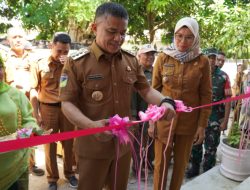 Wali Kota Palu Hadianto Rasyid resmikan Gedung Serbaguna atau Bantaya Kelurahan Kayumalue Ngapa. Foto: istimewa
