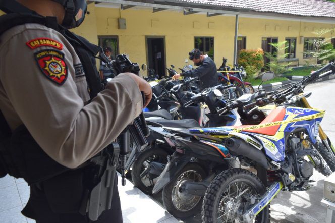 Ilustrasi motor hasil curanmor. Foto: istimewa