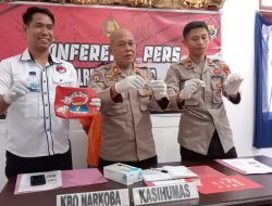 IRT Pengguna Narkoba di Donggala Ditangkap Polisi, Sempat Ingin Kabur