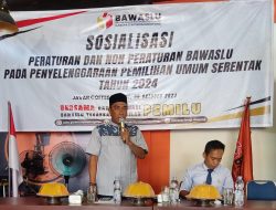 Samakan Persepsi, Bawaslu Parimo Gelar Sosialisasi Peraturan dan Non Peraturan Penyelenggaraan Pemilu