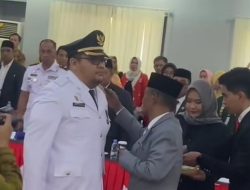 Gubernur Sulteng Resmi Lantik Richard Arnaldo Djanggola Sebagai Penjabat Bupati Parimo
