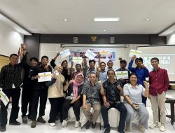 Ikut UKJ AJI, Sembilan jurnalis di Palu Dinyatakan Kompeten