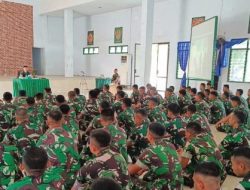 Danyonif 711 Raksatama Tekankan Prajurit Batalyon Jaga Profesionalisme, Netralitas, dan Bijak Bermedsos