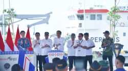 Resmikan Pelabuhan Wani dan Pantoloan, Jokowi: Dukung Pembangunan IKN