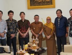 Wali Kota Palu Terima Kunjungan dari Pimpinan Teratai Gogakuin Indonesia