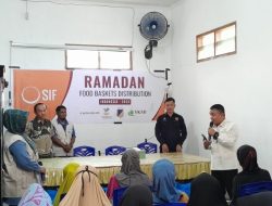Wali Kota Palu Hadianto Serahkan Ratusan Paket Sembako Ramadhan Kepada Masyarakat Mantikulore