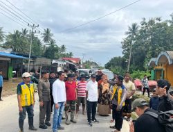 Anwar Reny Kunjungi Lokasi Banjir Parimo, Koordinasi BWSS III Palu Segera Perbaiki Tanggul Jebol