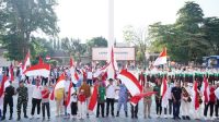 Gerakan Pembagian 10 Juta Bendera Merah Putih di Sulteng Sambut HUT RI ke-79