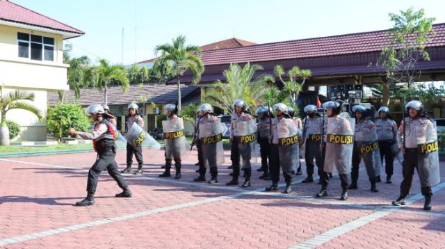 Satuan Samapta Polresta Palu Tingkatkan Kemampuan Personel untuk Pengamanan Pilkada 2024