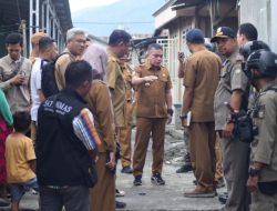 Wali Kota Palu Tinjau Saluran Air di Jalan Jamur hingga Labu