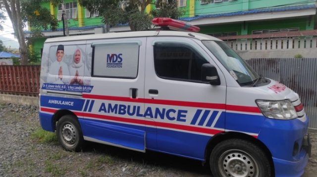 Murni Bantuan Pribadi, Mardiman Sane: Ambulance Huntap Tondo 1 Sementara Rebranding dan Perbaikan