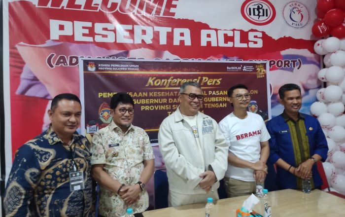 Usai Daftar di KPU Sulteng, Ahmad Ali dan Abdul Karim Langsung Jalani Pemeriksaan Kesehatan di RSUD Undata