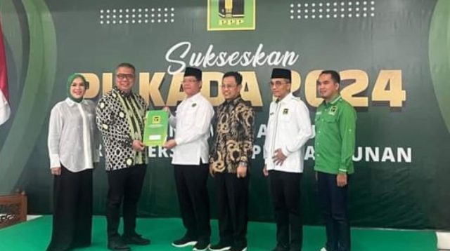 Ahmad Ali dan Abdul Karim Aljufri Resmi Terima B1 KWK dari PPP