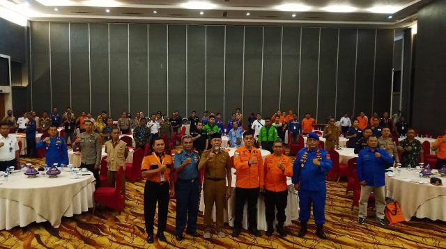 Basarnas Gelar Rakor dan Latsargab di Palu Sulteng, Libatkan TNI-Polri, Pemda hingga Masyarakat Potensi SAR
