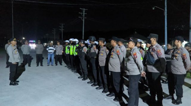 Kapamwil Tawaeli Pimpin Pengamanan Silaturahmi Calon Wali Kota Palu di KEK Baiya