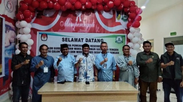 Jalani Pemeriksaan Kesehatan Untuk Pilkada Sigi, Rizal-Samuel Apresiasi Pelayanan RSUD Undata