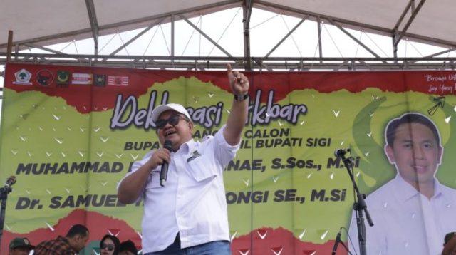 Herman Latabe Yakini Rizal Intjenae Bupati Sigi 2024