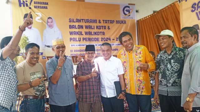 Silaturahmi dengan Warga Duyu Kota Palu, Hadianto Dinilai Sosok Pemimpin yang Sukses