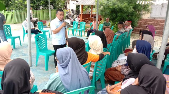 Hadianto Kunjungi Kelurahan Tipo, Warga Ingin Petahana Lanjut Memimpin