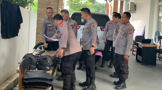 Tim Wasops Itwasda Polda Sulteng Tinjau Kesiapan Polresta Palu Amankan Tahapan Kampanye Pilkada 2024