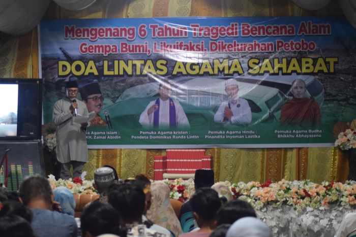 Zikir dan Doa Lintas Agama Mengenang 6 Tahun Tragedi Likuefaksi Petobo Palu
