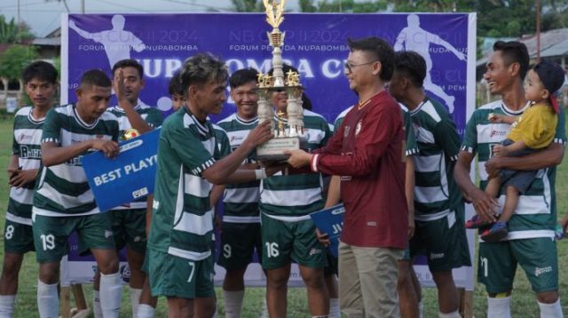 Abdul Karim Aljufri Hadiri Turnamen Sepak Bola Nupabomba, Dukung Kemajuan Sepak Bola Sulteng