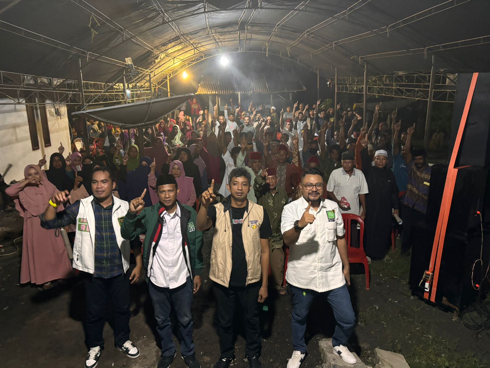 Ahmad Ali - Abdul Karim Al Jufri Kampanye Terbatas di Saloya, Komitmen Jadikan Donggala Penyangga IKN