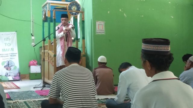 Hadianto Rasyid Jadi Khatib Salat Jumat di Masjid At Taqwa Uewentumbu Kawatuna