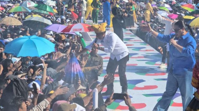 Kampanye Terakhir Anwar Hafid-Reny Lamadjido di Parimo, Serukan Tolak Politik Uang