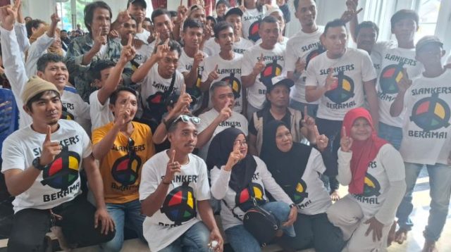 Slankers, Ojol, dan Komunitas Motor Serbu Rumah Ahmad Ali Dukung BERAMAL di Pilgub Sulteng