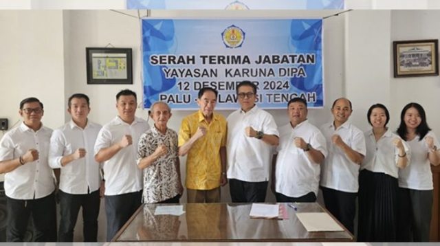 Wijaya Chandra Resmi Pimpin Yayasan Karuna Dipa Palu