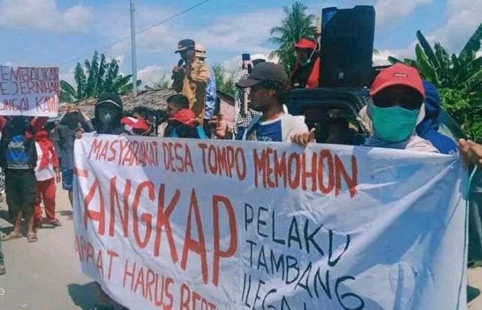 ivitas Tambang Emas Ilegal di Hulu Sungai Taopa Ancam Pertanian hingga Kesehatan Warga