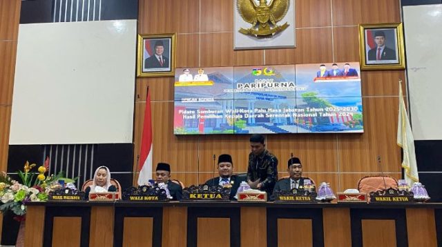 Ketua DPRD Palu Dorong Kolaborasi Eksekutif-Legislatif di Rapat Paripurna Pemaparan Wali Kota