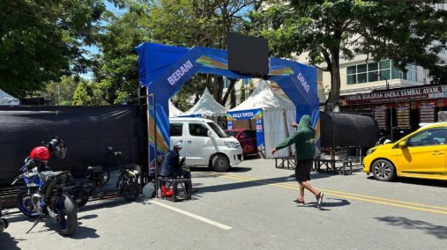 Jalan Sam Ratulangi Palu Ditutup untuk Event BERANI Drag Race, Waket DPRD Sulteng: Naheba