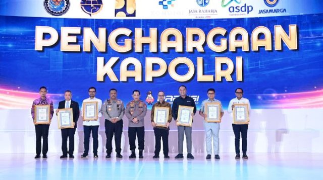 Jasa Raharja Raih Penghargaan Kapolri di Rakernis Lalu Lintas 2025