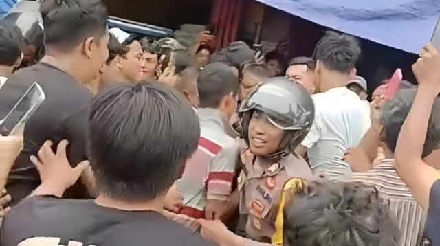 Baru Bebas, Pria di Palu Babak Belur Diamuk Massa Usai Diduga Curi Motor di Pasar Inpres