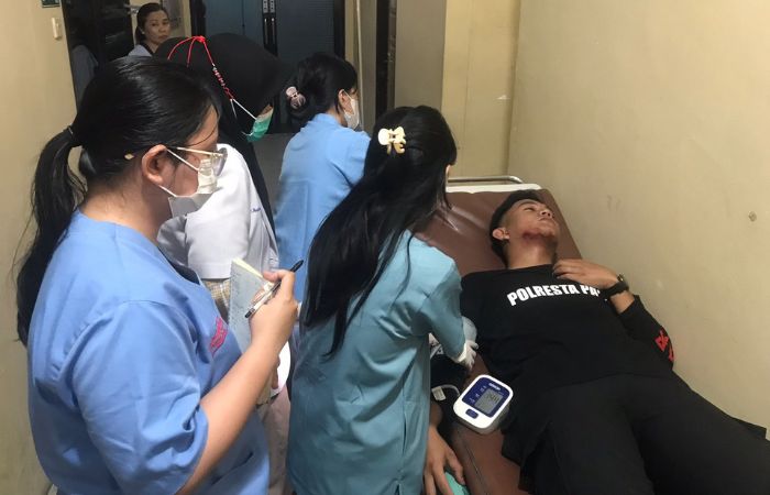 Anggota Polresta Palu Kena Lemparan Batu Saat Tangkap Terduga Pengedar Sabu di Kayumalue