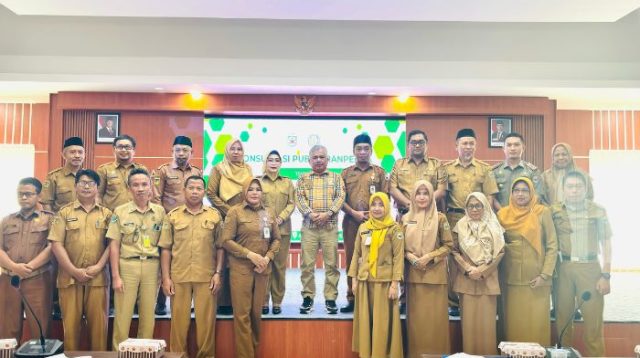 Bahas RTH dan Struktur OPD, Pemkab Morowali Gelar Konsultasi Publik