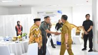 Ketua DPRD Sulteng Hadiri Sosialisasi Peluang Kerja dan Penandatanganan MoU Perlindungan PMI