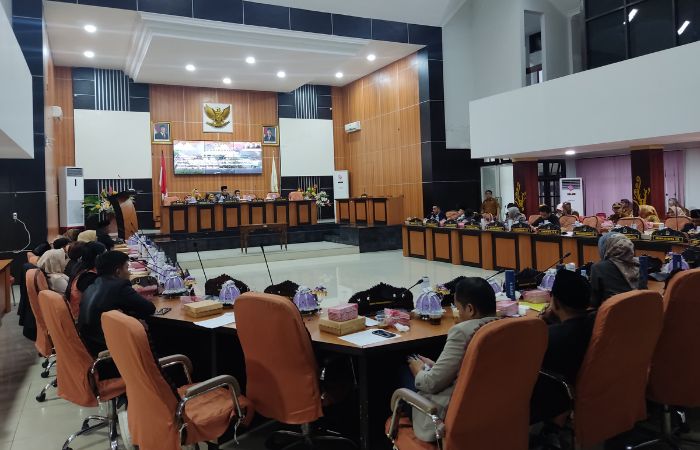 Paripurna DPRD Palu Bahas Laporan APBD 2024 dan RPJMD 2025–2029