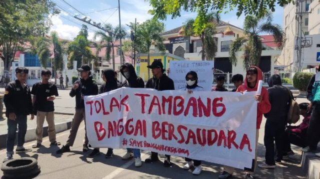 Aliansi Pemuda Suarakan Penolakan Tambang di Banggai Bersaudara