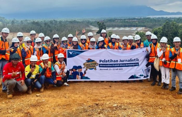 Dukung Literasi Lingkungan, PT Vale Ajak Jurnalis Telusuri Proyek IGP Morowali