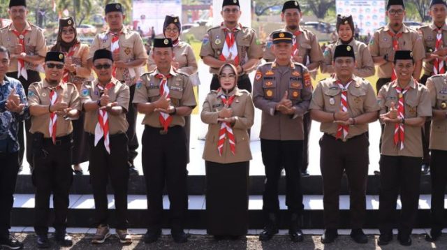 Wakil Bupati Morowali Pimpin Upacara Hari Pramuka ke-64, Ajak Generasi Muda Jaga Nasionalisme