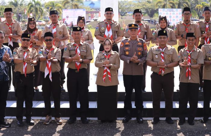 Wakil Bupati Morowali Pimpin Upacara Hari Pramuka ke-64, Ajak Generasi Muda Jaga Nasionalisme