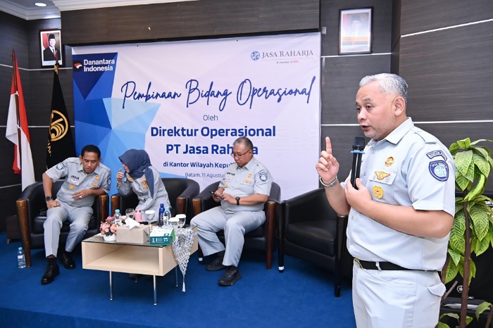 Jasa Raharja mengadakan Pembinaan Operasional di Kantor Wilayah Kepulauan Riau sebagai langkah nyata untuk meningkatkan kualitas layanan yang mudah, cepat, dan bermanfaat bagi masyarakat.