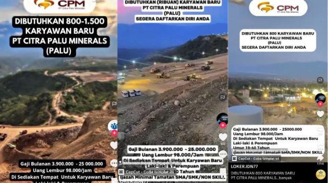 Info Loker PT CPM Terima Karyawan Besar-besaran Ternyata Hoax