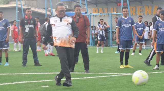 Eksebisi Adhyaksa Mini Soccer 2025: PJU Kejati Sulteng Libas Forwaka 4-3, Jurnalis FC Palu Vs All Star Kejati Sulteng Imbang